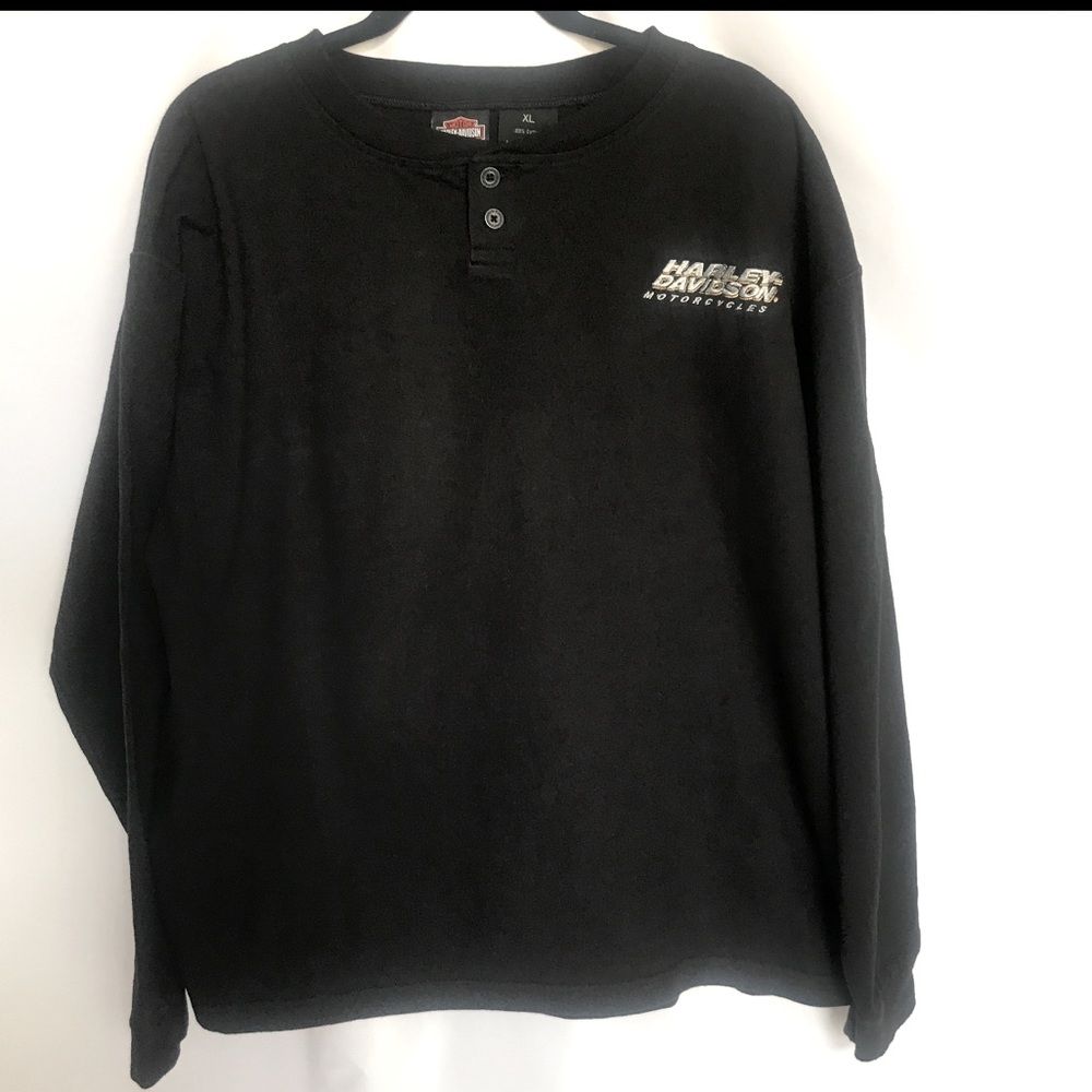 Harley Davidson Long Sleeve Pullover Shirt XL